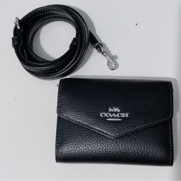 Coach Mini Envelope Wallet With Strap - Picture 4 of 8